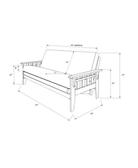 Kodiak Lodge Frame with Peter's Cabin Mattress