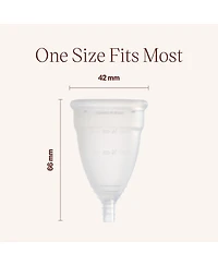 Diva Cup Bpa-Free Reusable Menstrual Cup Leak-Free - Up To 12 Hours Of Protection Model 1