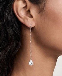 Ettika Barely There Crystal Dangle Earrings