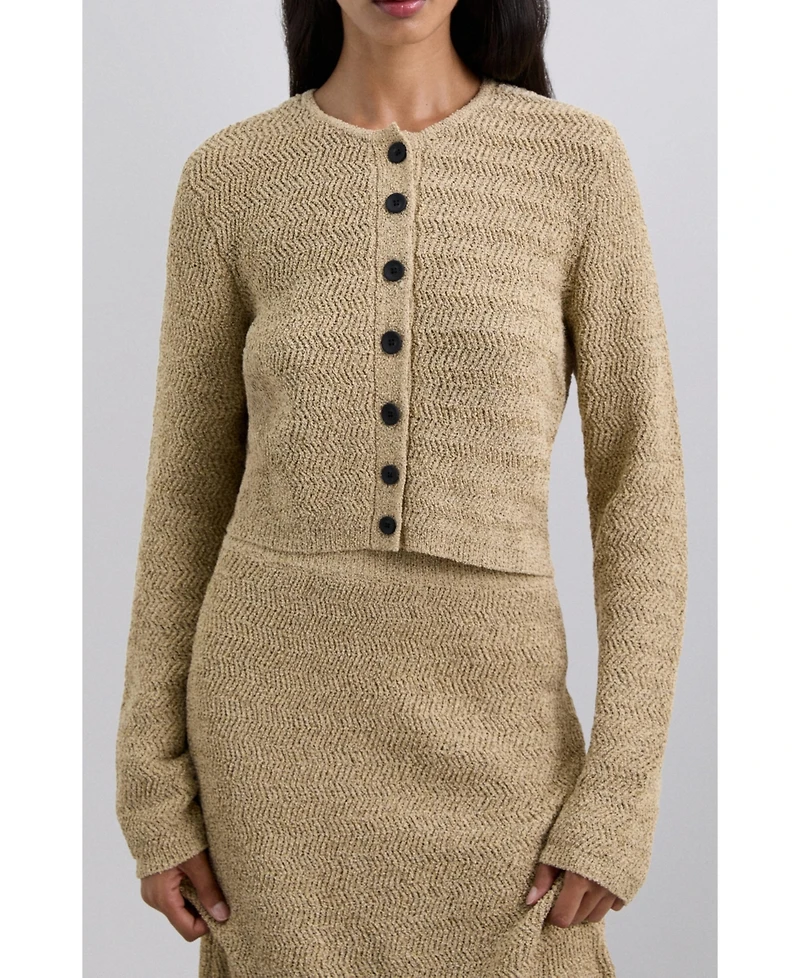 Scalpers Women's Rusticknit Cardigan