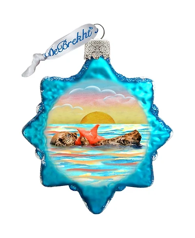 Designocracy Shell Mercury Holiday Ornament