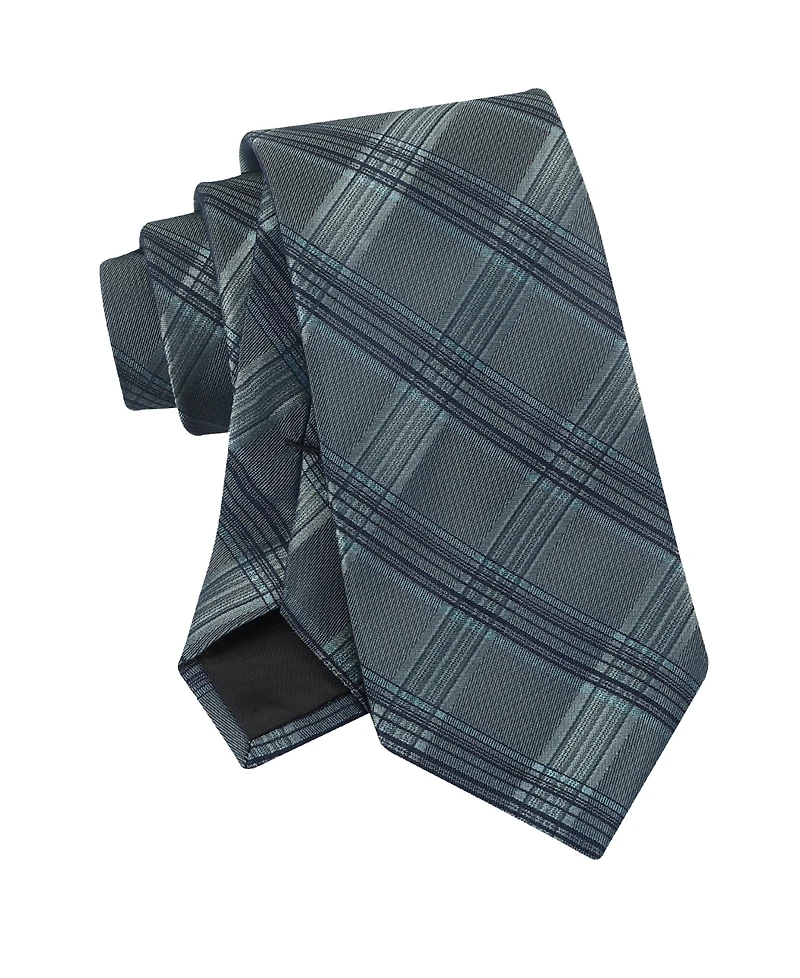Calvin Klein Men's Ophelia Plaid Classic Tie