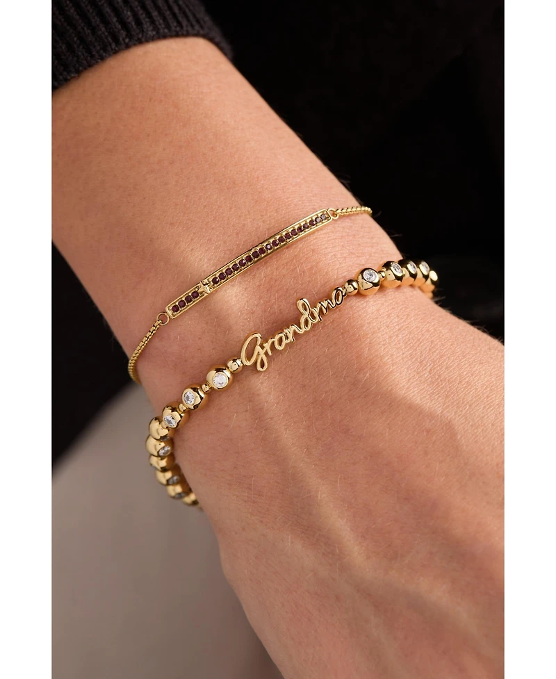 Alex and Ani Grandma Elongated Crystal Stretch Bracelet