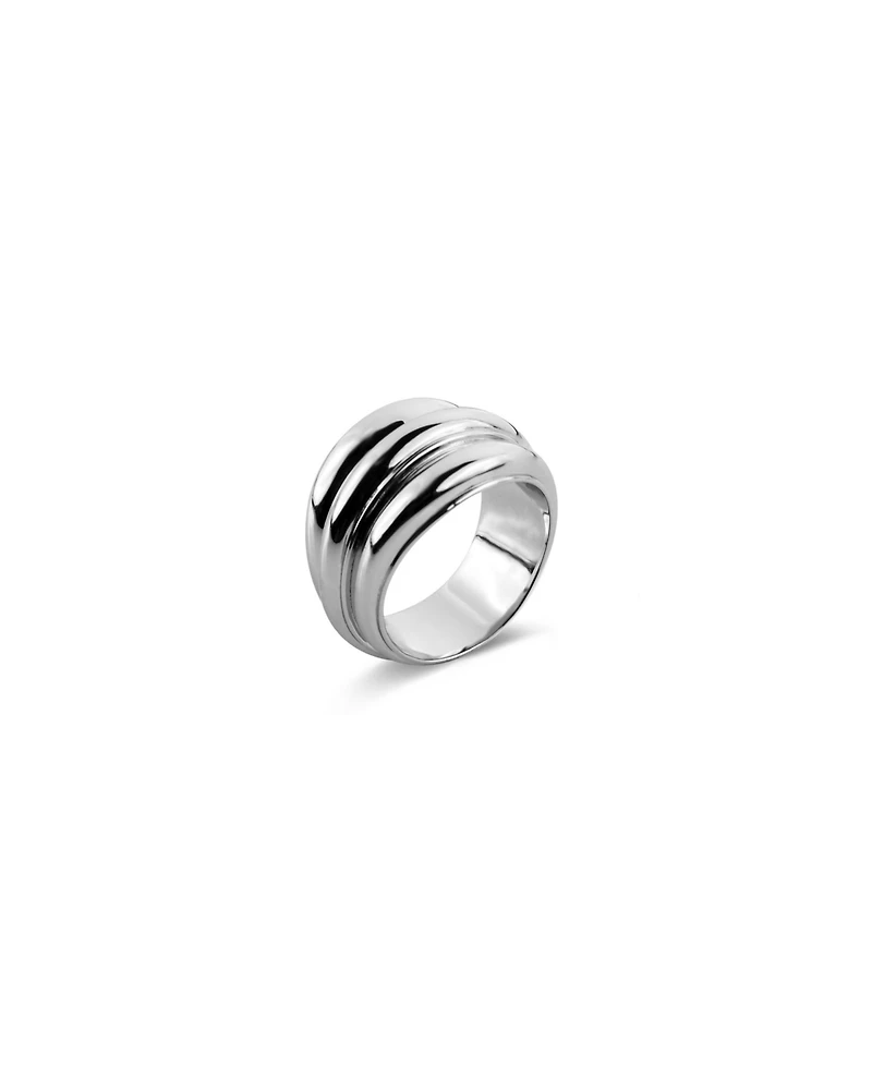 Retro Chic Ostuni Silver Ring
