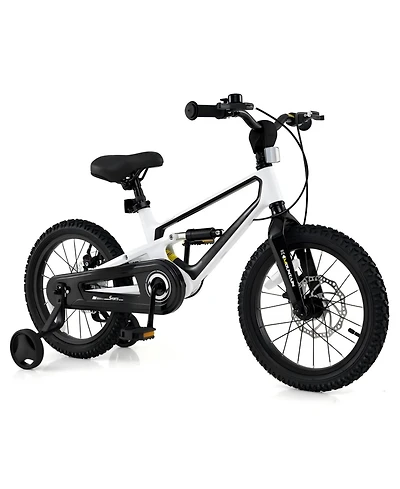 Hongge 16 Inch Kids Bike Magnesium Alloy Bicycle Adjustable for Aged 4 to 7