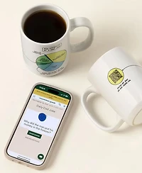 Uncommon Goods Dad Joke Every Day Interactive Qr Mug, 15 Oz