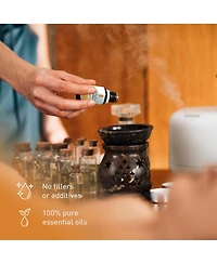 Pursonic True Hepa Air Purifier, Essential Oil Wellness Blends, and Sisal Hemp Bath Gloves
