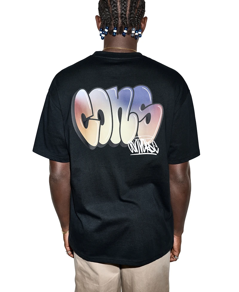 Converse Men's Cons Graffiti Short-Sleeve T-Shirt