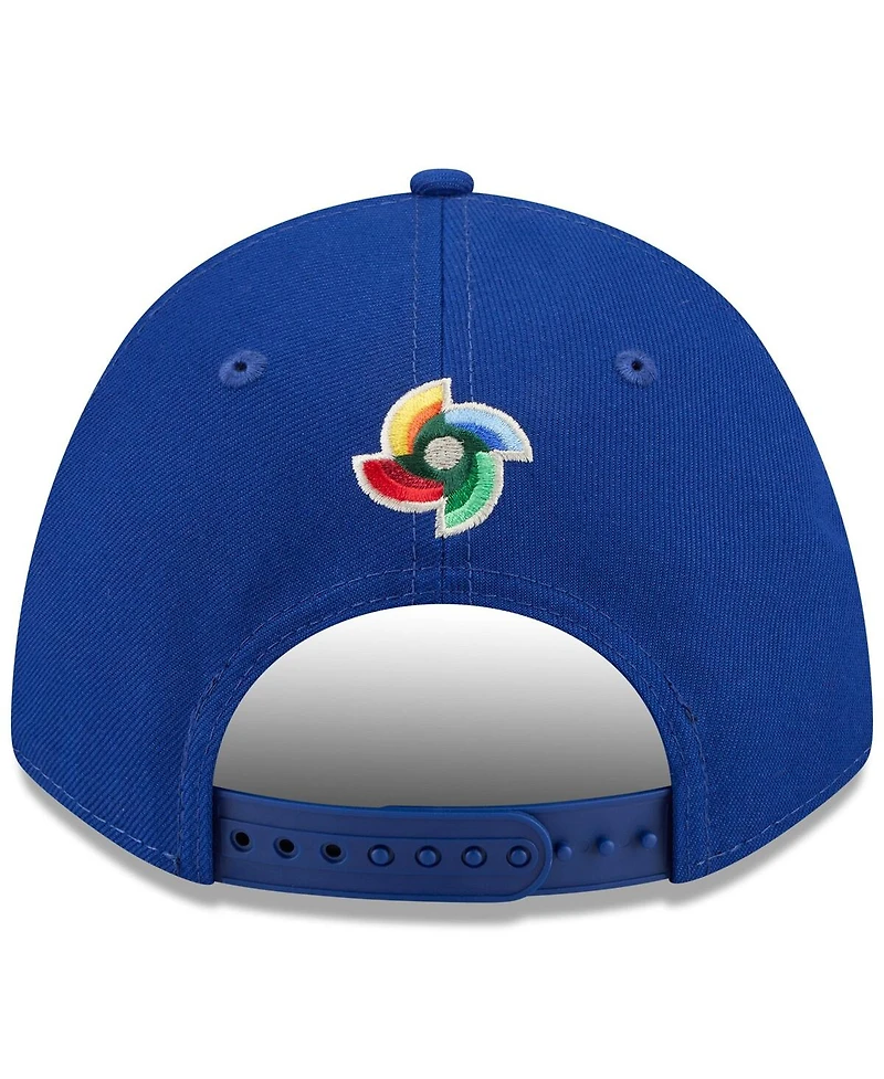 New Era Men's Blue/Red Cuba Baseball 2026 World Baseball Classic 9FORTY M-Crown Adjustable Hat