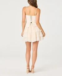 Astr the Label Women's Kiarra Square Neck Dress