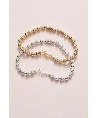 Alex and Ani Mom Elongated Crystal Stretch Bracelet