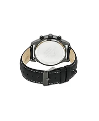 Porsamo Bleu Men's Arthur Genuine Leather Band Watch 1093BARL