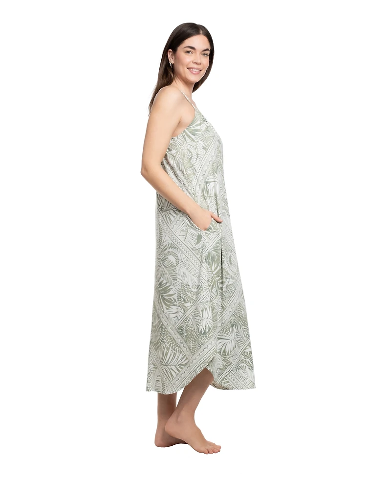 Linea Donatella Women's Sleeveless Midi Gown