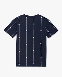 Champion Big Boys' Printed Short-Sleeve Crewneck T-Shirt