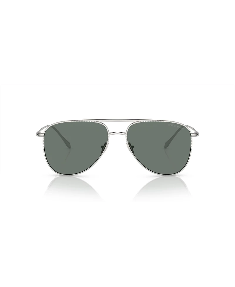 Giorgio Armani Women's Pilot Sunglasses, AR6152