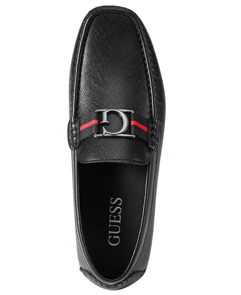 Guess Men's Askers Pod Driver with G Ornament Slip On Slippers