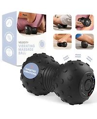 LifePro Vibrating Massage Ball - 4-Speed Peanut Massager for Deep Tissue Therapy, Mobility & Muscle Recovery