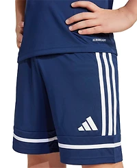 adidas Boys' and Girls' 6-20 Elastic Waist Shorts