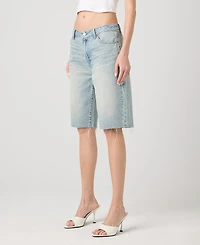 Blank Nyc Women's The Leonard Loose Bermuda Denim Shorts