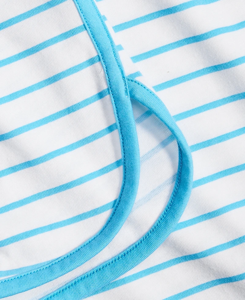 Charter Club Women's Cotton Tank Short Pajama Set, Exclusively at Macy's