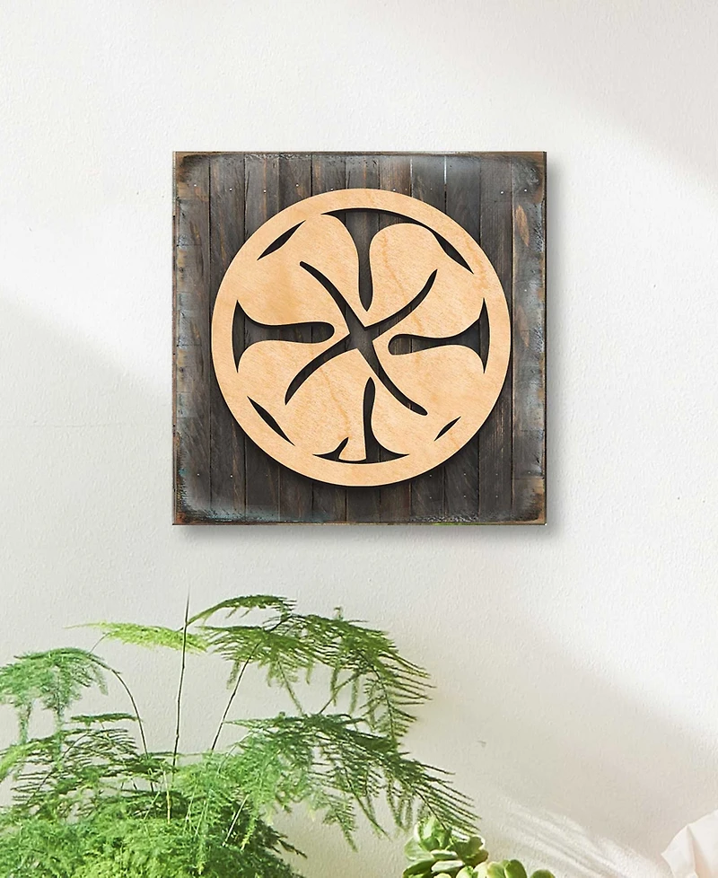 Designocracy Four Leaf Clover Shamrock Cell