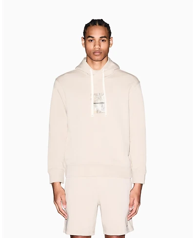 A|X Armani Exchange Men's Ibiza X Box Leaf Logo Hoodie