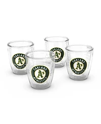 Tervis Oakland Athletics Four-Pack 12oz. Emblem Tumbler Set