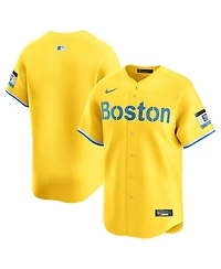 Nike Men's Gold Boston Red Sox City Connect Limited Jersey