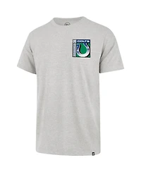 '47 Brand Men's Gray Indianapolis Colts Chrome Plate Franklin T-Shirt