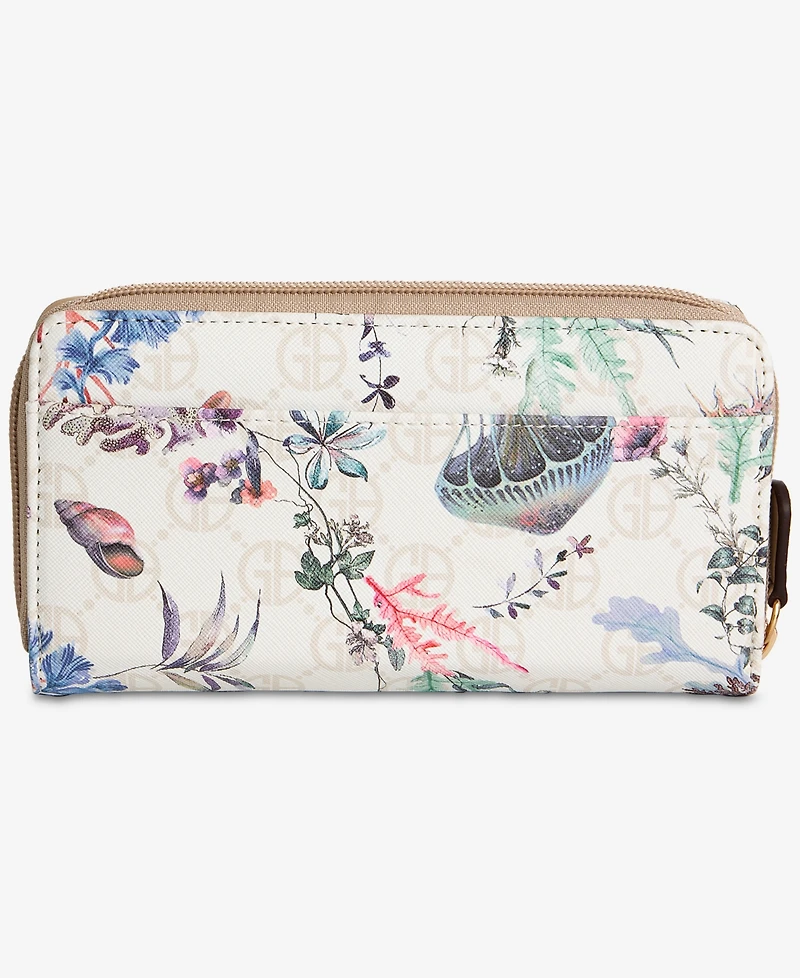 Giani Bernini Aio Sea Print Wallet, Macy's Exclusive - Under The Sea