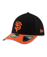 New Era Men's Black San Francisco Giants Alternate Player Replica 39THIRTY M-Crown Flex Hat