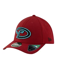 New Era Men's Red Arizona Diamondbacks Player Replica 39THIRTY M-Crown Flex Hat