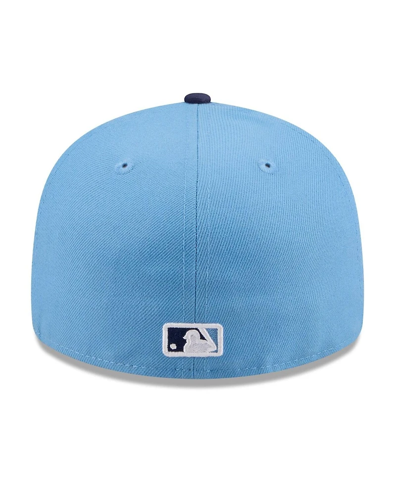 New Era Men's Light Blue/Navy Tampa Bay Rays 2026 Spring Training Low Profile 59FIFTY Fitted Hat