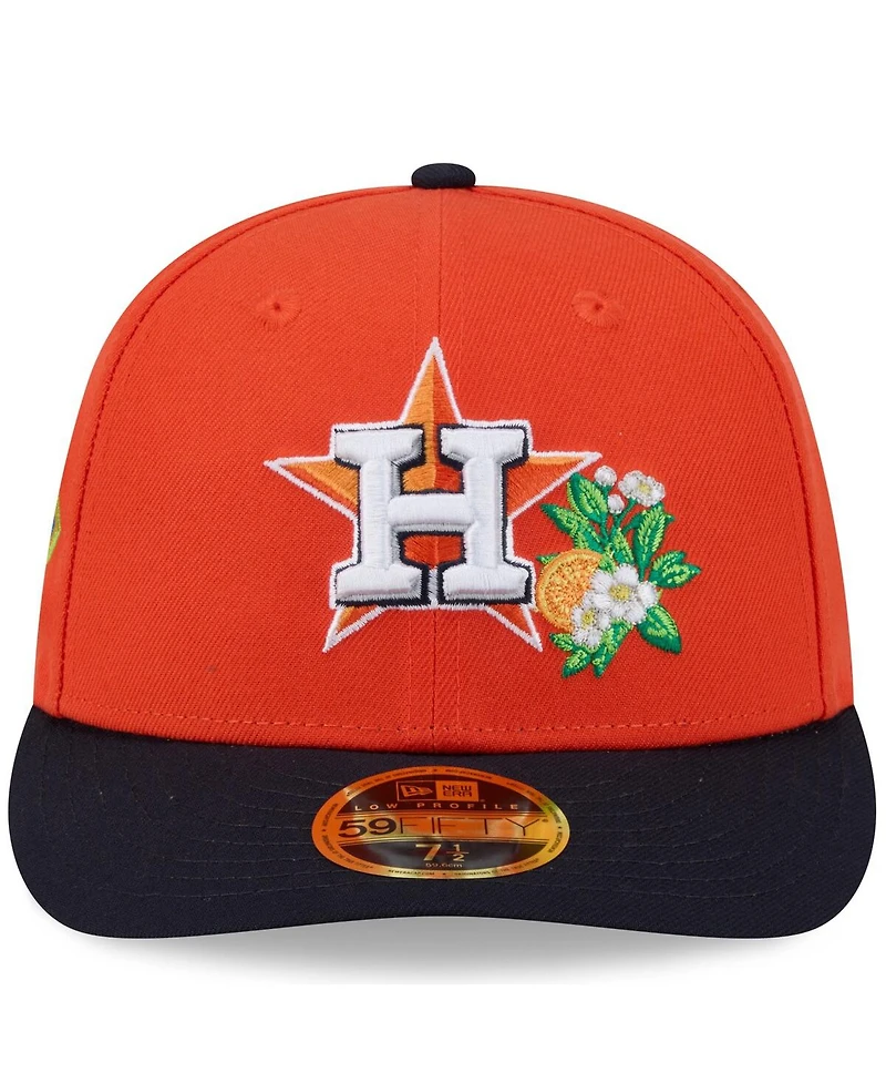 New Era Men's Orange/Navy Houston Astros 2026 Spring Training Low Profile 59FIFTY Fitted Hat