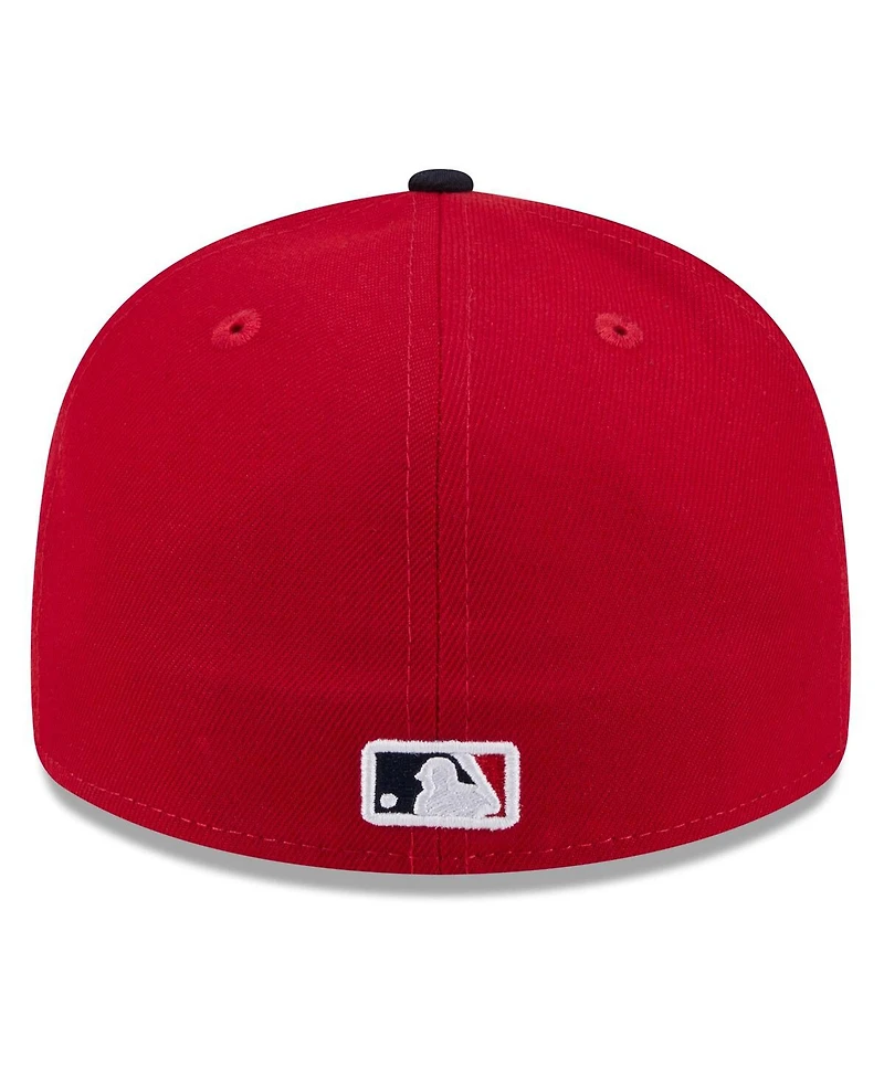 New Era Men's Red/Navy Boston Red Sox 2026 Spring Training Low Profile 59FIFTY Fitted Hat
