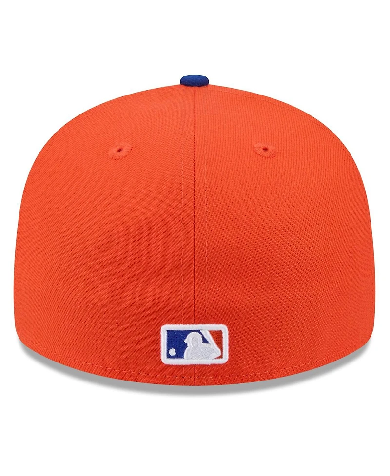 New Era Men's Orange/Royal York Mets 2026 Spring Training 59FIFTY Fitted Hat