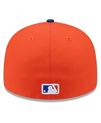 New Era Men's Orange/Royal York Mets 2026 Spring Training 59FIFTY Fitted Hat