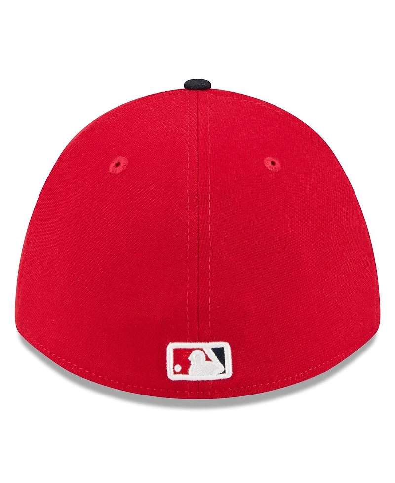 New Era Men's Red/Navy Washington Nationals 2026 Spring Training M-Crown 39THIRTY Flex Hat