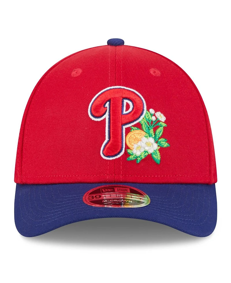 New Era Men's Red/Royal Philadelphia Phillies 2026 Spring Training M-Crown 39THIRTY Flex Hat