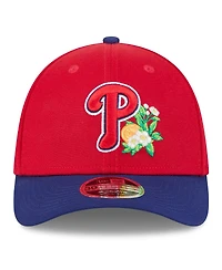 New Era Men's Red/Royal Philadelphia Phillies 2026 Spring Training M-Crown 39THIRTY Flex Hat