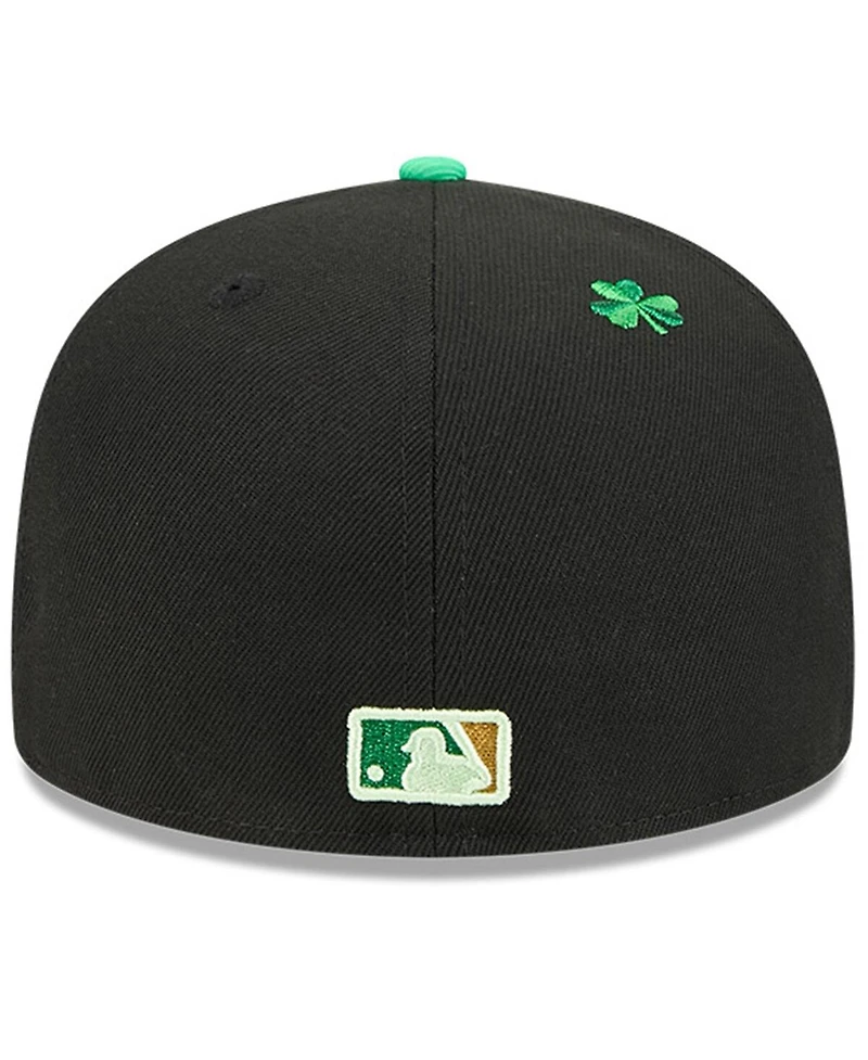 New Era Men's Black Minnesota Twins 2026 St. Patrick's Day 59FIFTY Fitted Hat