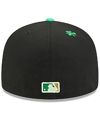 New Era Men's Black Colorado Rockies 2026 St. Patrick's Day 59FIFTY Fitted Hat