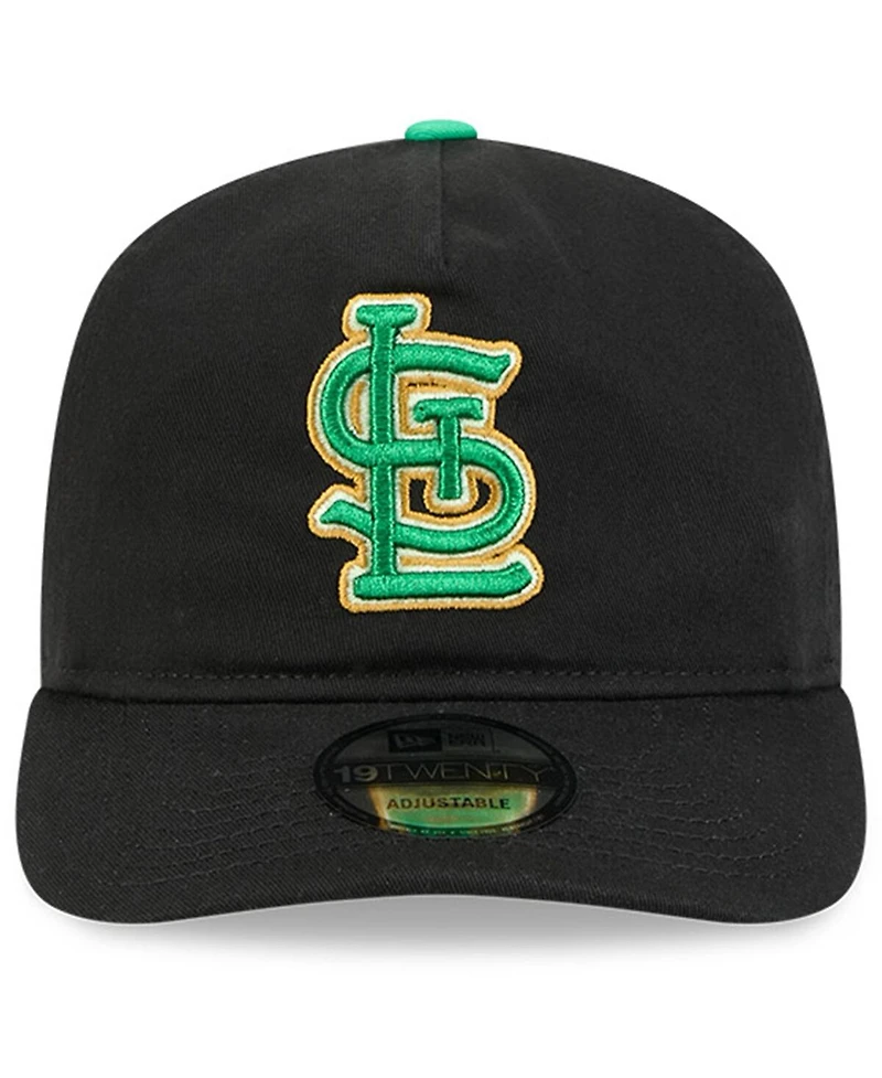 New Era Men's Black St. Louis Cardinals 2026 St. Patrick's Day 19TWENTY Adjustable Hat
