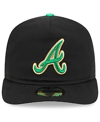 New Era Men's Black Atlanta Braves 2026 St. Patrick's Day 19TWENTY Adjustable Hat