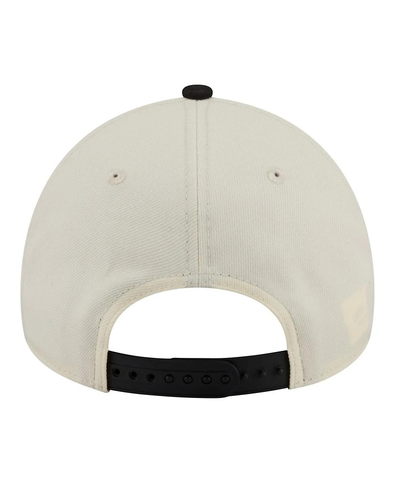 New Era Men's Cream Chicago White Sox 2026 Spring Training Fan Pack Rope A-Frame 9FORTY Adjustable Hat