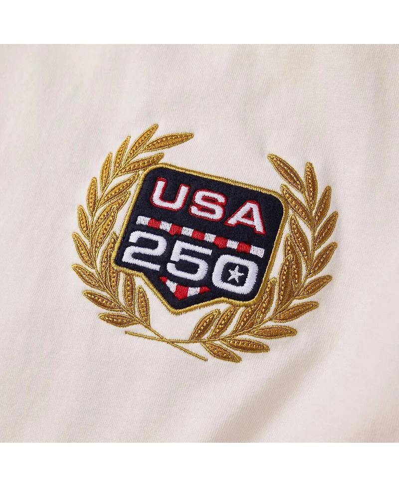 Fanatics Men's White Usa 250 Limited Edition Heavyweight T-Shirt