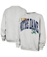 '47 Brand Women's Gray Notre Dame Fighting Irish Icon Fleece Sweatshirt