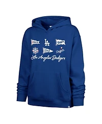 '47 Brand Women's Royal Los Angeles Dodgers Bow Banners Naomi Hoodie