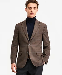 Tommy Hilfiger Men's Modern-Fit Patterned Sport Coat