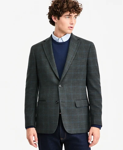 Tommy Hilfiger Men's Modern-Fit Pattern Sport Coat